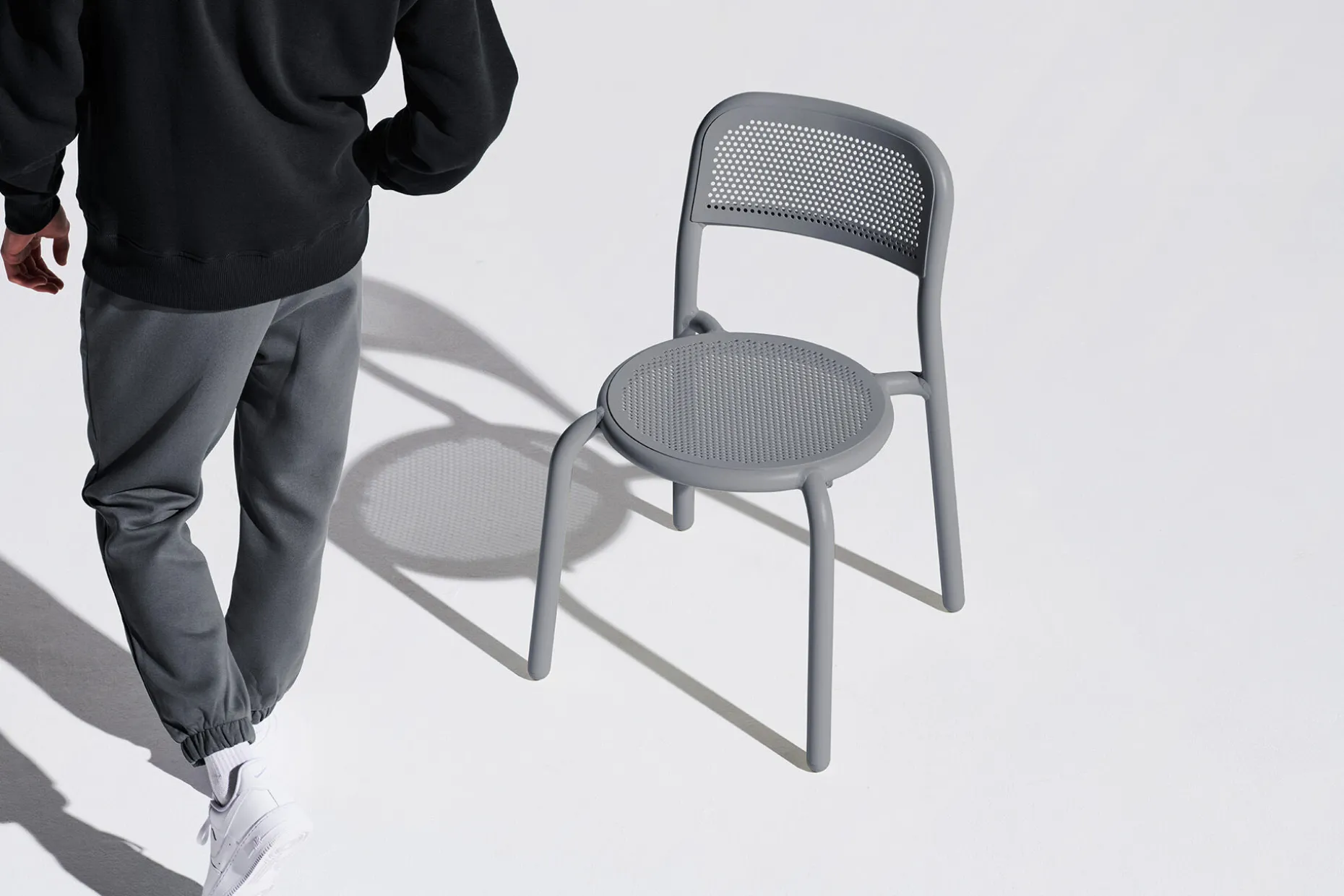 Toní Chair Chaise de jardin, gris, 51.5x54.5x80.5 cm