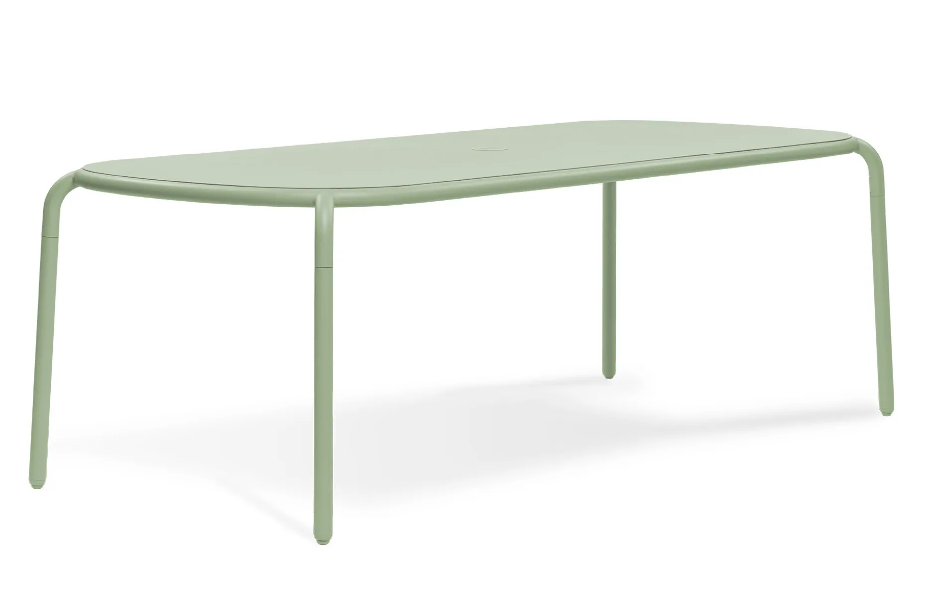 Toní Tablo Grande table de jardin, vert, 220x99x76 cm