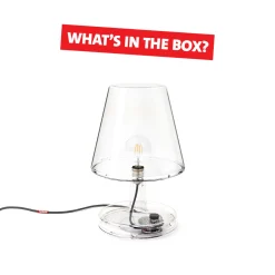 Trans-Parents Lampe de table, 32.7x32.7x50.5 cm